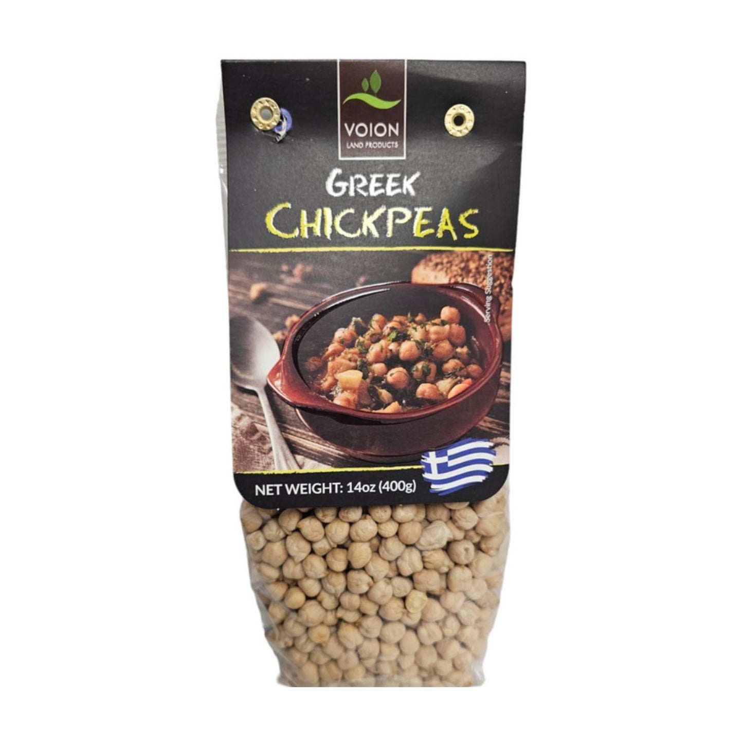 VOION LAND Greek Chickpeas – 400g (0.88lb)