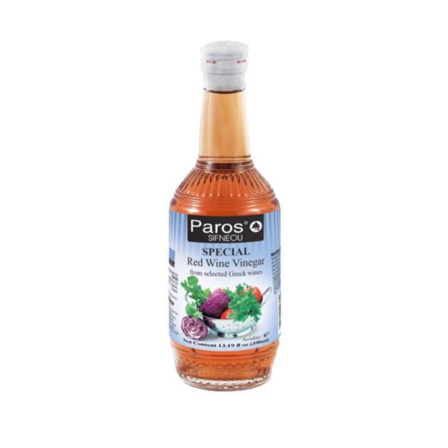 PAROS Red Wine Vinegar – 500ml (16.91fl oz)