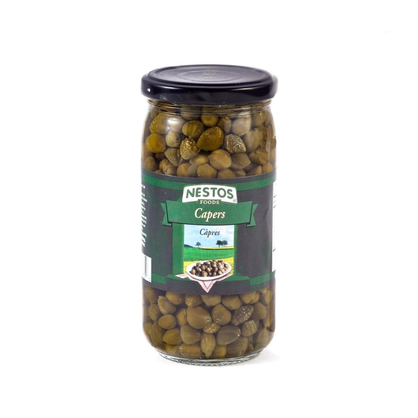 NESTOS Capers in Brine – 370g (0.82lb)