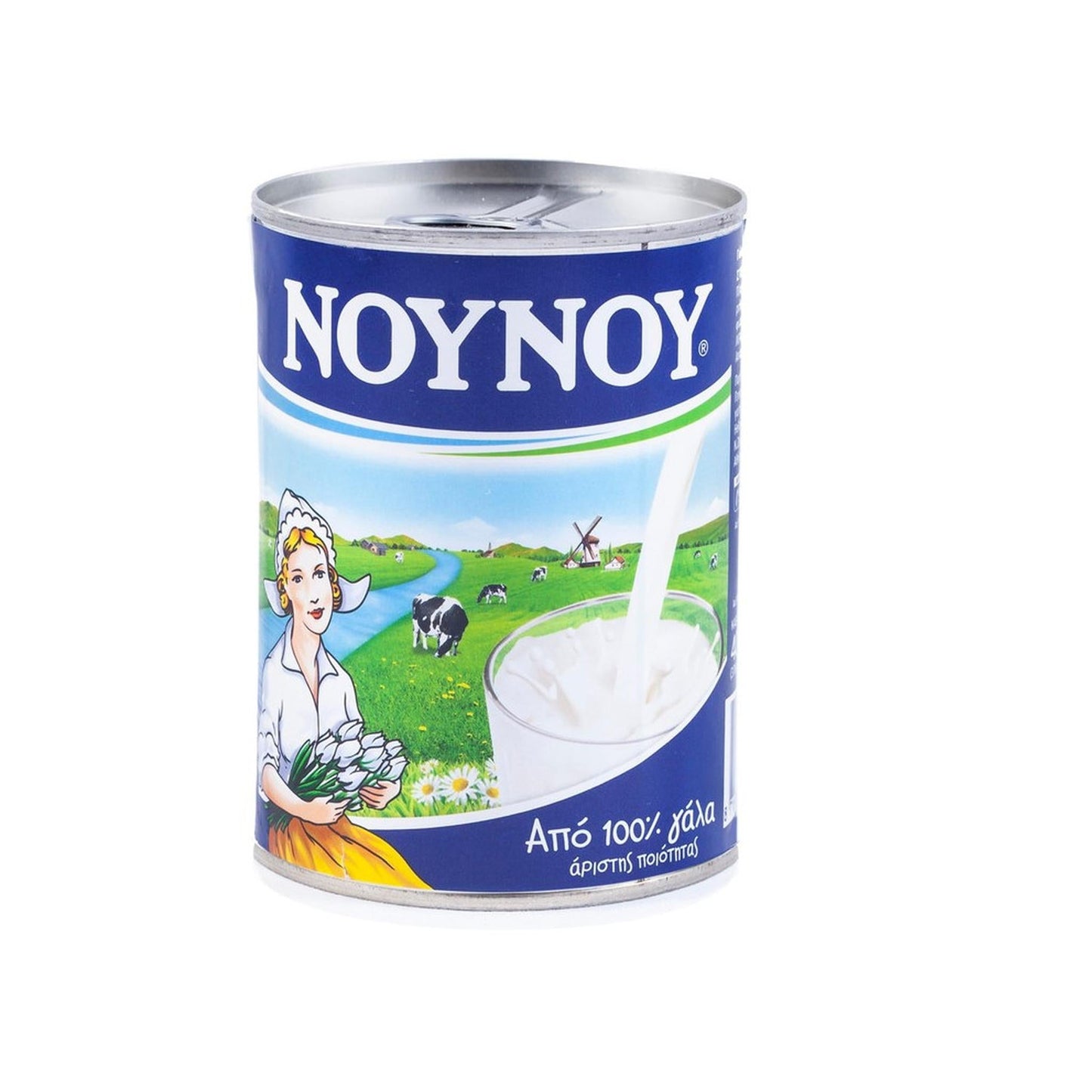NOUNOU Evaporated Milk – 400g (0.88lb)
