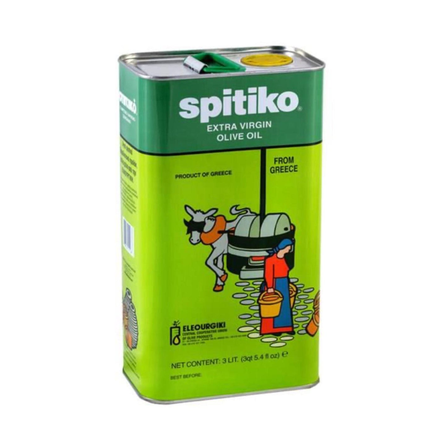 SPITIKO Extra Virgin Olive Oil – 500ml (16.91fl oz) & 3L (101.44fl oz)