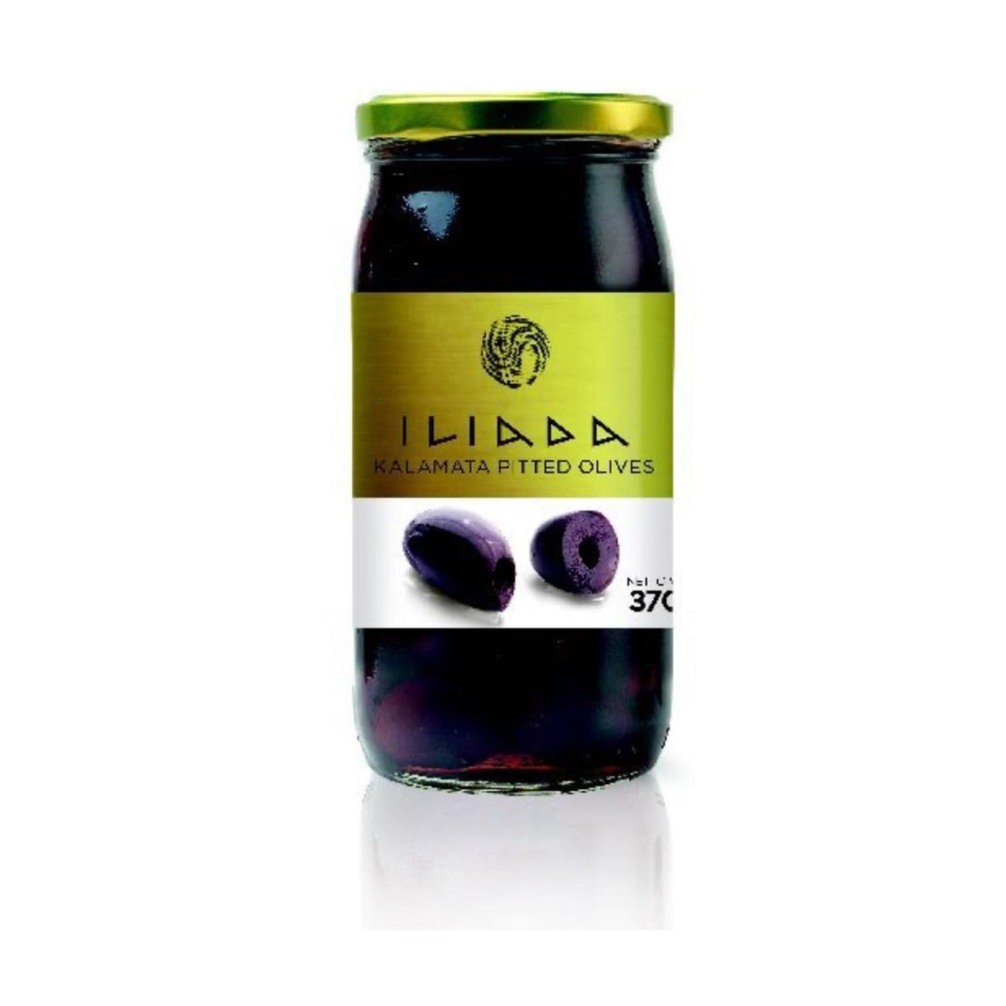 ILIADA Kalamata Olives Pitted – 370g (0.82lb)