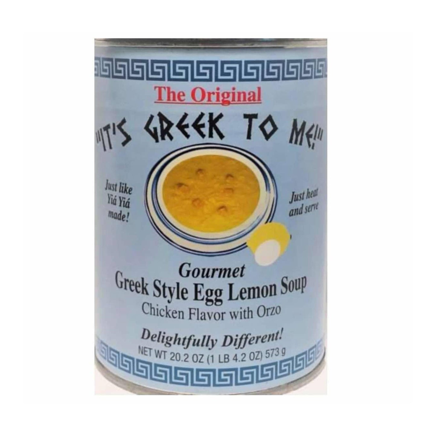 IT'S GREEK TO ME Avgolemono Chicken Soup – 20.2oz