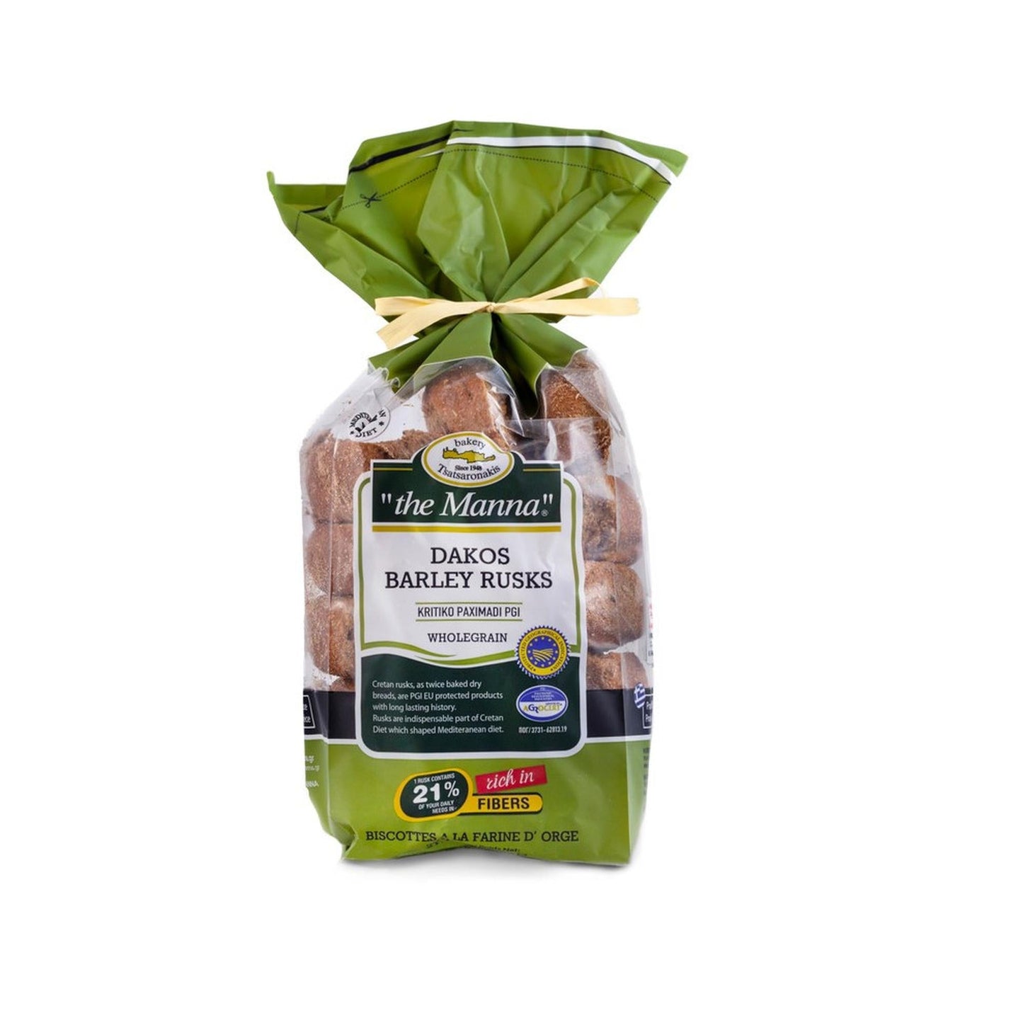 TSATSARONAKIS Barley Rusks Green – 600g (1.32lb)