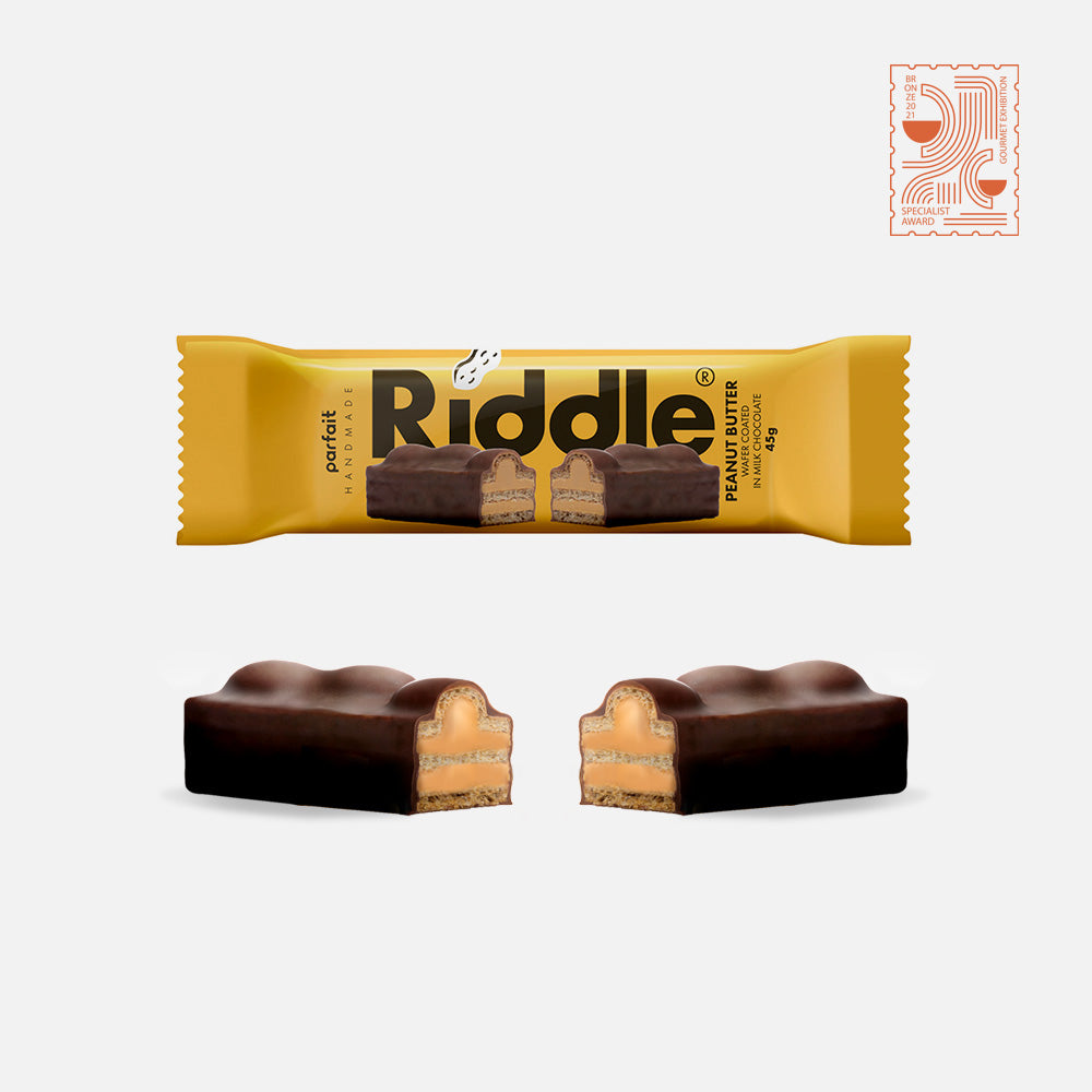 RIDDLE Peanut Butter Wafer (37g / 1.3oz)