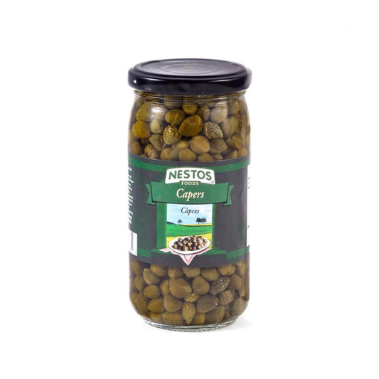 NESTOS Capers in Brine – 370g (0.82lb)