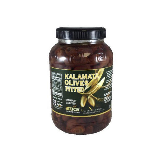 ATTICA Kalamata Olives Pitted XL – 1kg (2.2lb)