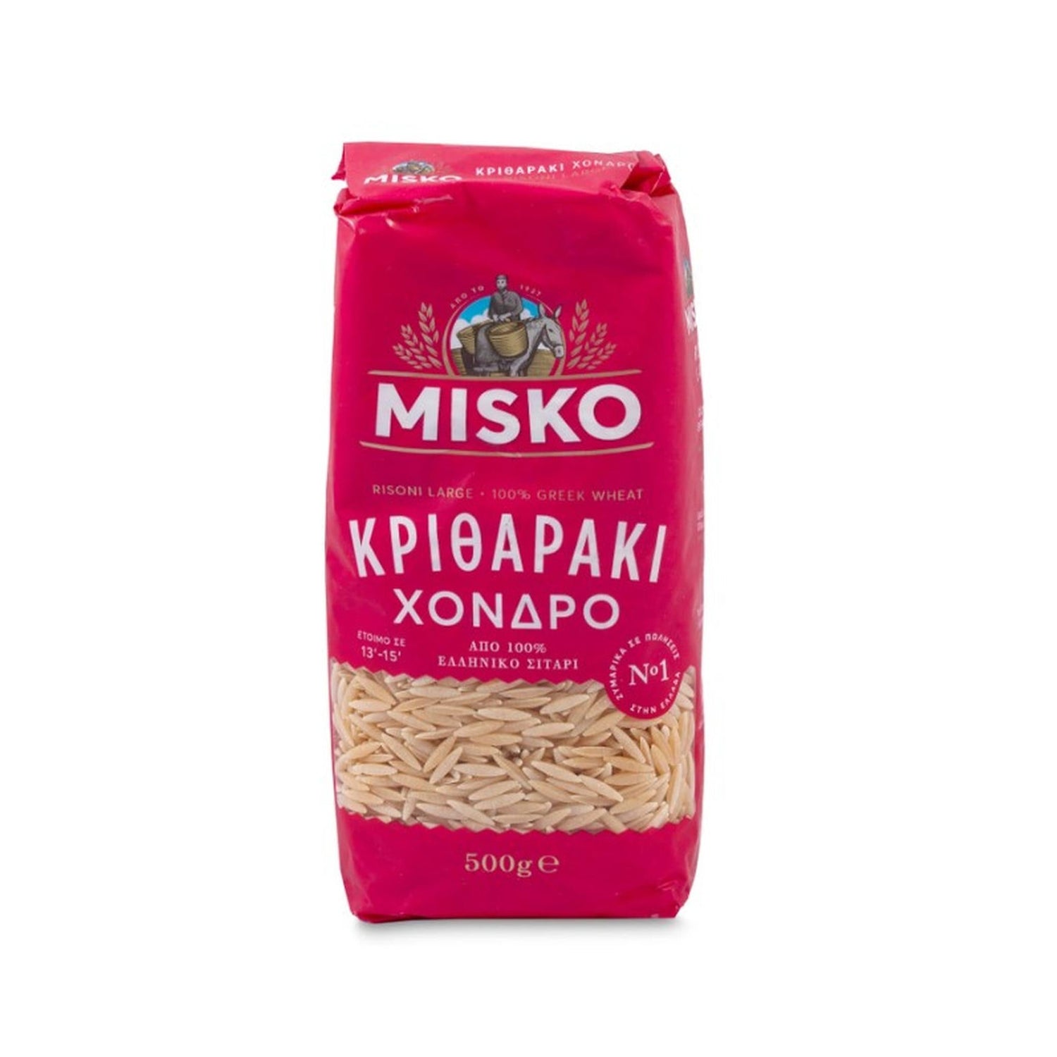 MISKO Orzo Pasta – 500g (1.1lb)