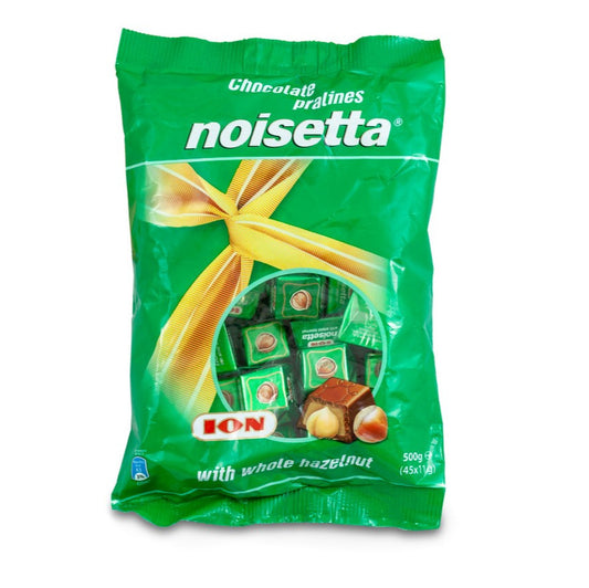 ION Chocolate Noisetta 500g (17.6oz) - Mini Chocolate Bars with Hazelnut FillingThe ION Noisetta 500g multipack includes individually wrapp...