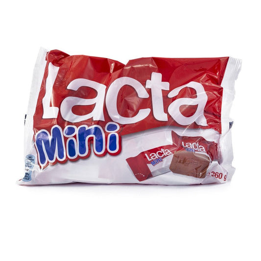 LACTA Chocolate Plain Mini 360g (12.7oz) - Mini Greek Milk Chocolate BarsLacta Mini Chocolates offer the smooth, creamy flavor of Greece's most...