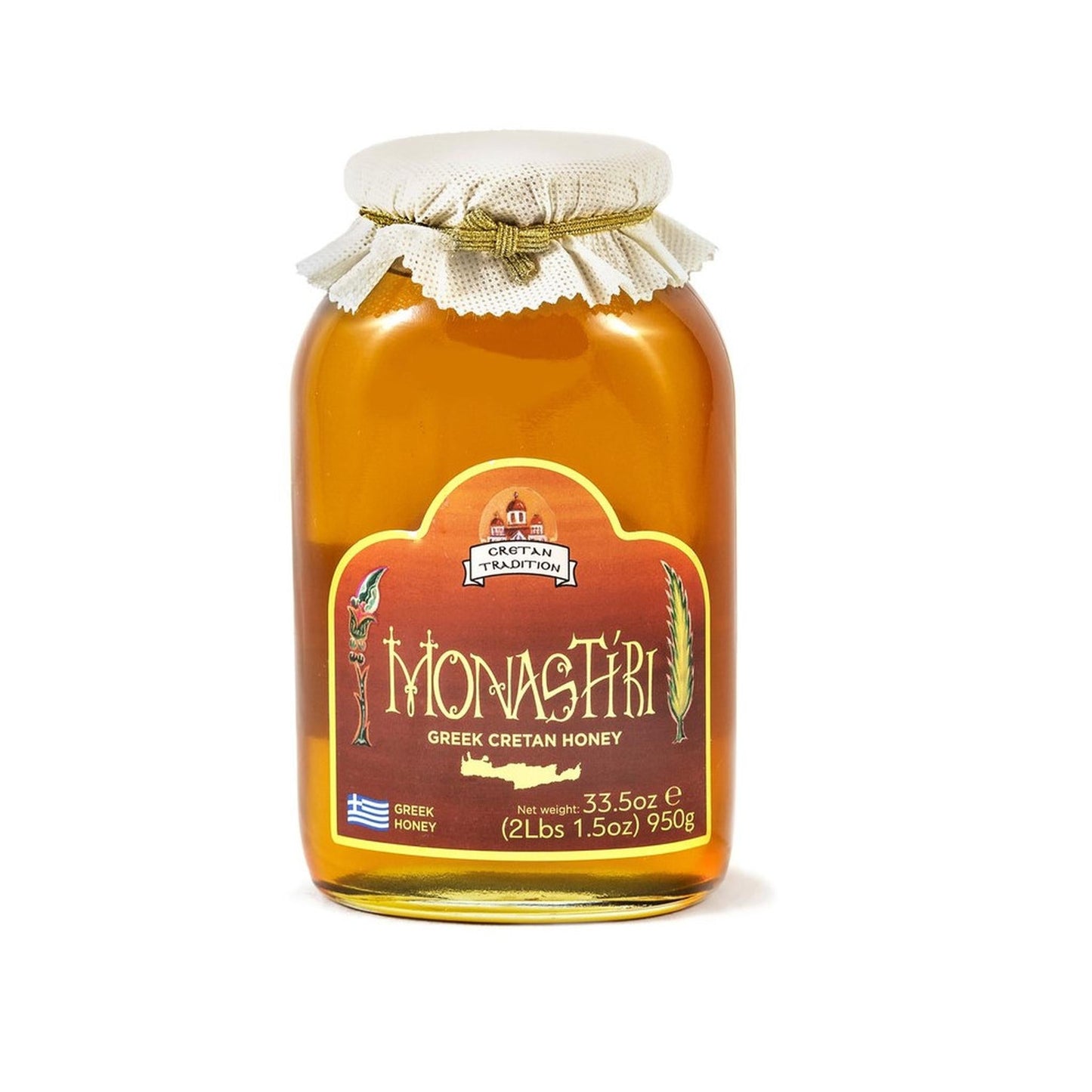 MONASTIRI Honey – 450g (0.99lb) / 950g (2.09lb)