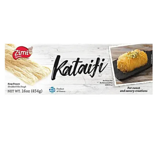 Kataifi filo pastry shredded phyllo dough 454g Greek baking ingredient