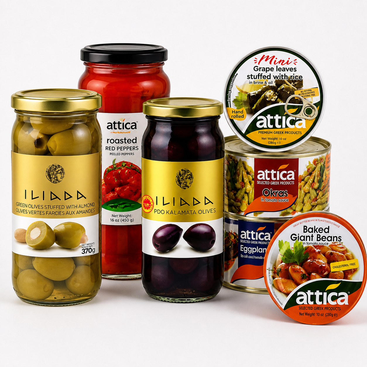 Greek Meze Essentials Bundle – 11 Items (Lenten Edition)