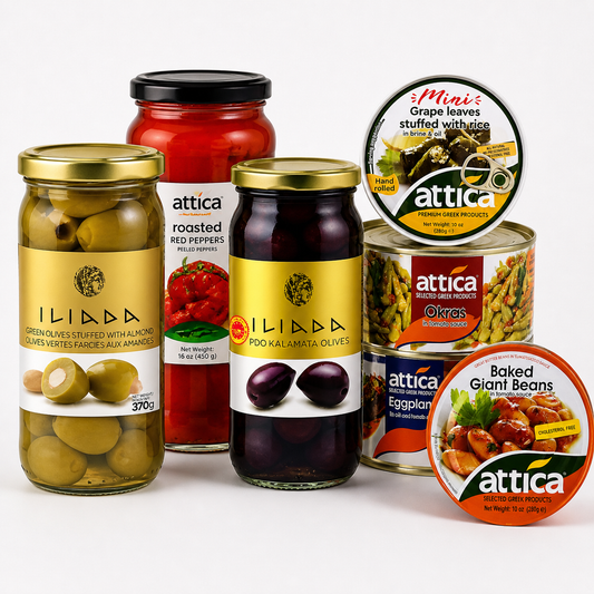 Greek Meze Essentials Bundle – 11 Items (Lenten Edition)