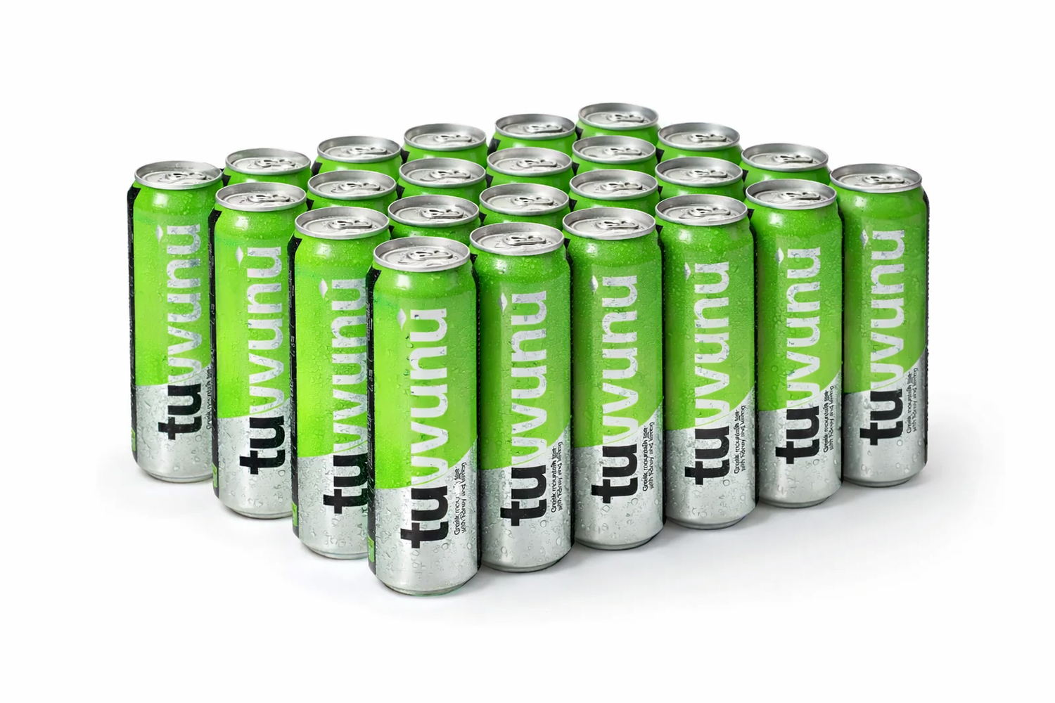 “Tuvunu Greek Mountain Iced Tea 500ml (16.9oz) – case of 24 cans.